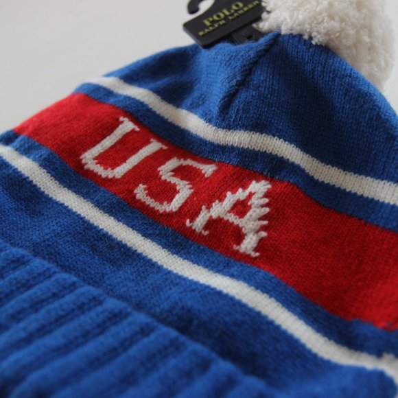 Ralph Lauren Polo USA Beanie - Picture 2 of 3
